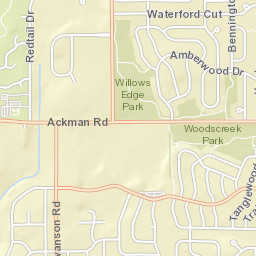 1581-1699 Crandon Place Crystal Lake IL Street Map