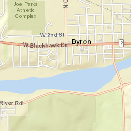 7517 County Highway 33, Byron, IL 61010 Street Map