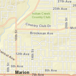 1275-1305 Maplecrest Drive Marion IA Street Map