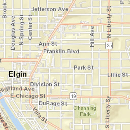 161-199 Kimball St, Elgin, IL 60120 Street Map