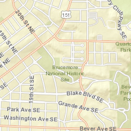 2205 Forest Dr SE Cedar Rapids IA Street Map