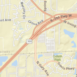Springinsguth Road, Schaumburg, IL Street Map