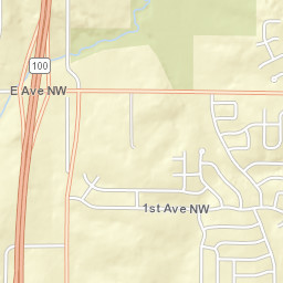 6645-6649 Sand Ct SW Cedar Rapids Street Map