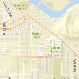 87 17th Avenue Southwest Cedar Rapids IA Street Map