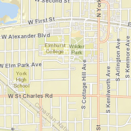129 North York Street, Elmhurst, IL 60126 Street Map