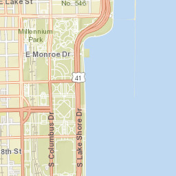 47 North Michigan Avenue, Chicago, IL Street Map