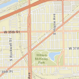 3700-3898 South Damen Avenue, Chicago Street Map