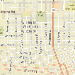 900-998 Lincoln Highway, Sterling, IL Street Map