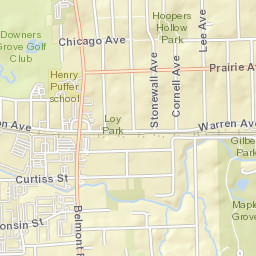 1801 Chicago Avenue, Downers Grove, IL Street Map