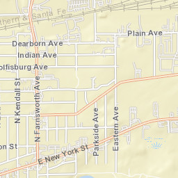 1219 E New York St, Aurora, IL 60505 Street Map