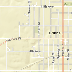 901 Main Street, Grinnell, IA 50112, USA Street Map