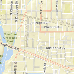 628 South Dubuque Street, Iowa City, IA Street Map