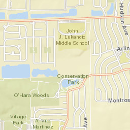 622 Mendota Lane, Illinois and Michigan Canal Street Map