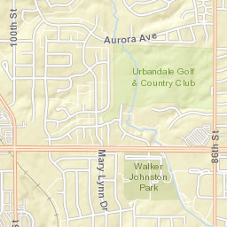 8783 Douglas Avenue Urbandale IA Street Map