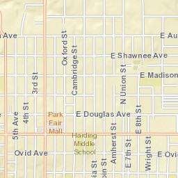 3827-3831 East 8th Street, Des Moines, IA Street Map