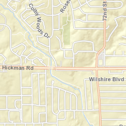 8234 82nd Pl Urbandale Iowa Street Map