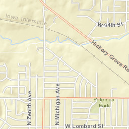 2601-2635 North Michigan Avenue Davenport IA 52804 Street Map