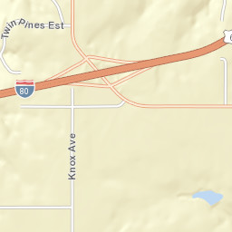 County Highway F-90 & Interstate 80 & 360th Street Ea Street Map