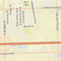 2297-2299 New Lenox Road, Illinois and Michigan Canal Street Map