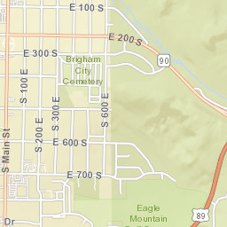 201-299 South Main Street, Brigham City Street Map