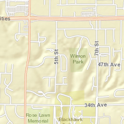 Frontage Road East Moline IL 61244 Street Map