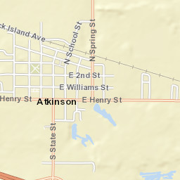 201 West Henry Street, Atkinson, IL 61235 Street Map