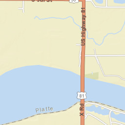 Andrew Jackson Higgins Expy, Columbus, NE Street Map