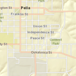 600-698 Washington Street, Pella, IA 50219 Street Map