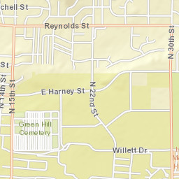 1437-1499 East Lewis Street, University of Wyoming Street Map