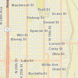 2608-2610 Patrick Ave Omaha NE Street Map