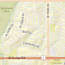 15418 Bemis Circle, Omaha, NE 68154 Street Map