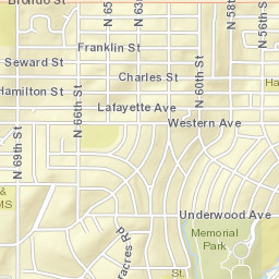 Robert H Storz Drive Omaha NE Street Map