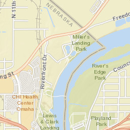 645-683 Riverfront Drive Omaha NE Street Map