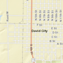 300-398 North 4th Street, David City, NE Street Map