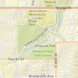 5898-6160 Dodge Street, Omaha, NE Street Map