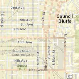 600-698 5th Avenue, Council Bluffs, IA  Street Map