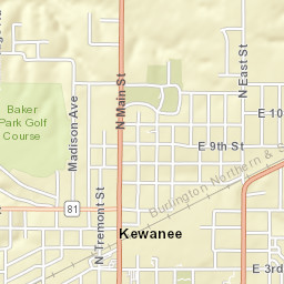 918-922 North Main Street, Kewanee, IL  Street Map