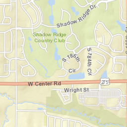 Center Ridge Drive, Omaha, NE 68130 Street Map