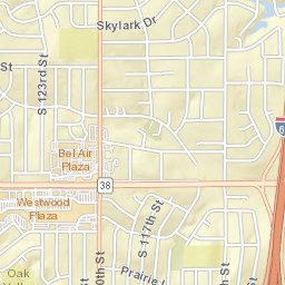 2760-2882 122nd Avenue, Omaha, NE Street Map