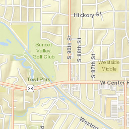 1724 South 93rd Avenue, Omaha, NE Street Map