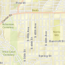 5191 Center Street, Omaha, NE 68106 Street Map