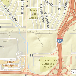 12424 L Street, Omaha, NE 68137, America Street Map