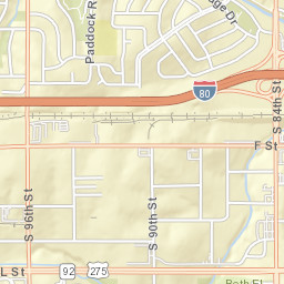 3710-3724 South 84th Street, Omaha, NE Street Map