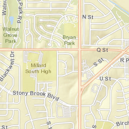 14703-14799 Stony Brook Boulevard, Omaha, NE Street Map