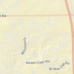 2500-2898 Sweet Cider Road, Fort Wayne Street Map