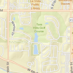 804 West Centennial Road, Papillion, NE Street Map