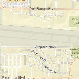 Airport Parkway East, Cheyenne, WY 82001 Street Map