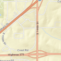 10343 S 144th St, Omaha, NE 68138, USA Street Map