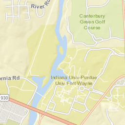 4100 Crescent Avenue, Fort Wayne, IN Street Map