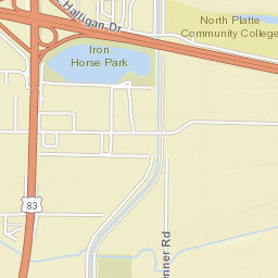 Interstate 80, North Platte, NE 69101 Street Map